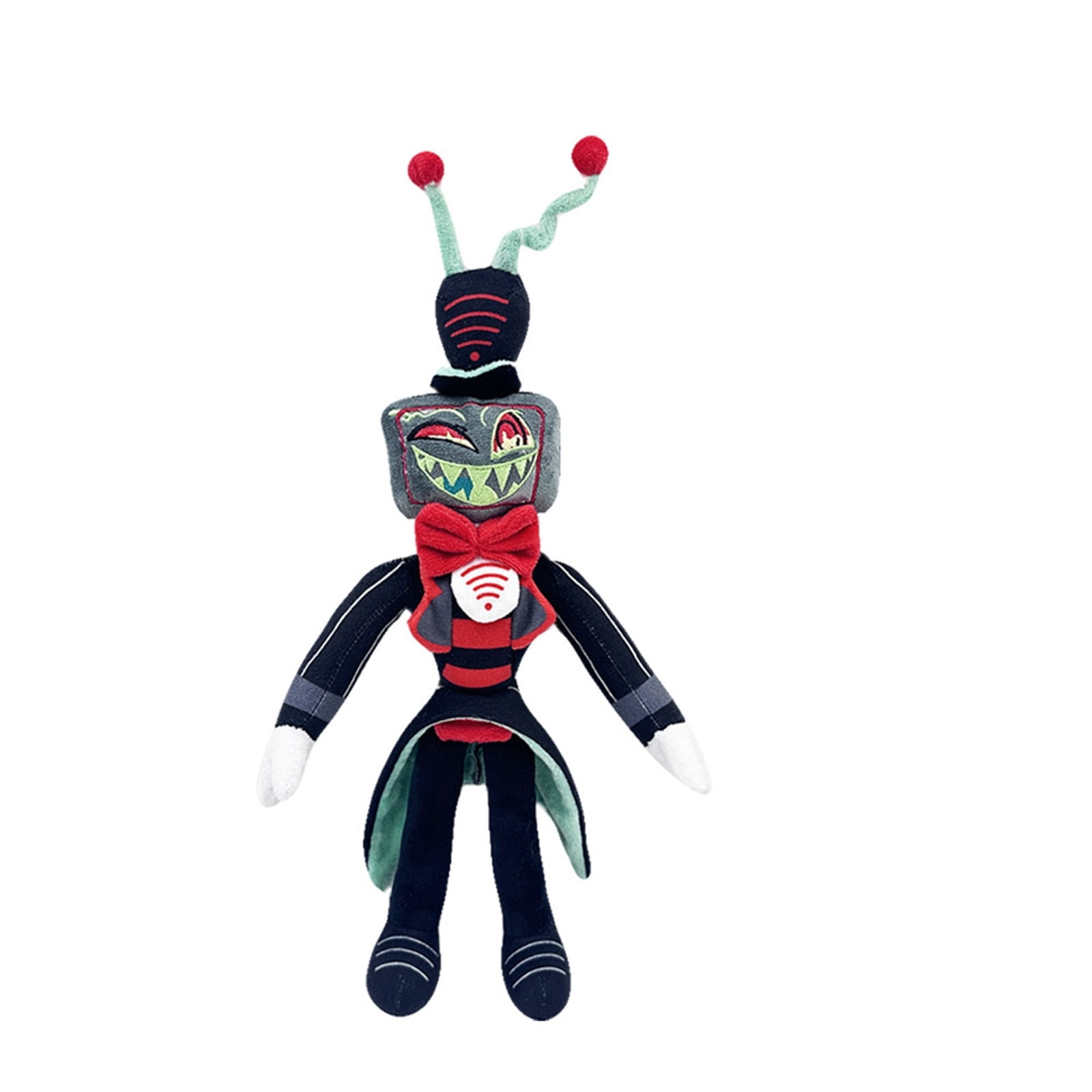 HeaCare 2024 Hazbin Hotel Merch Alastor/Vox/Angel Dust Plushies, 14.57