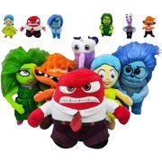 HeaCare Inside Out 2 Plush Dolls Stuffed Figure Toys for Fans, Great Birthday Easter Christmas Gifts Choice（6PCS）