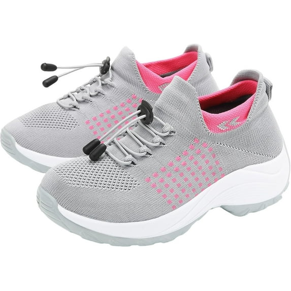 HeaCare New Comfort Wear Orthowear Shoes for Women, Fashion Comfortwear Ortho Shoes for Women Plantar Fasciitis Comfortable Air Cushion Ortho Breathable Stretch Cushion