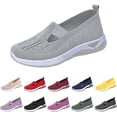 thumbnail image 1 of HeaCare Orthowalk Shoes for Women Orthopedic Arch Support Woven Mesh Breathable Soft Sneakers Slip On Wide Diabetic Footwear, 2025 New Mothers Day Gifts, 1 of 14