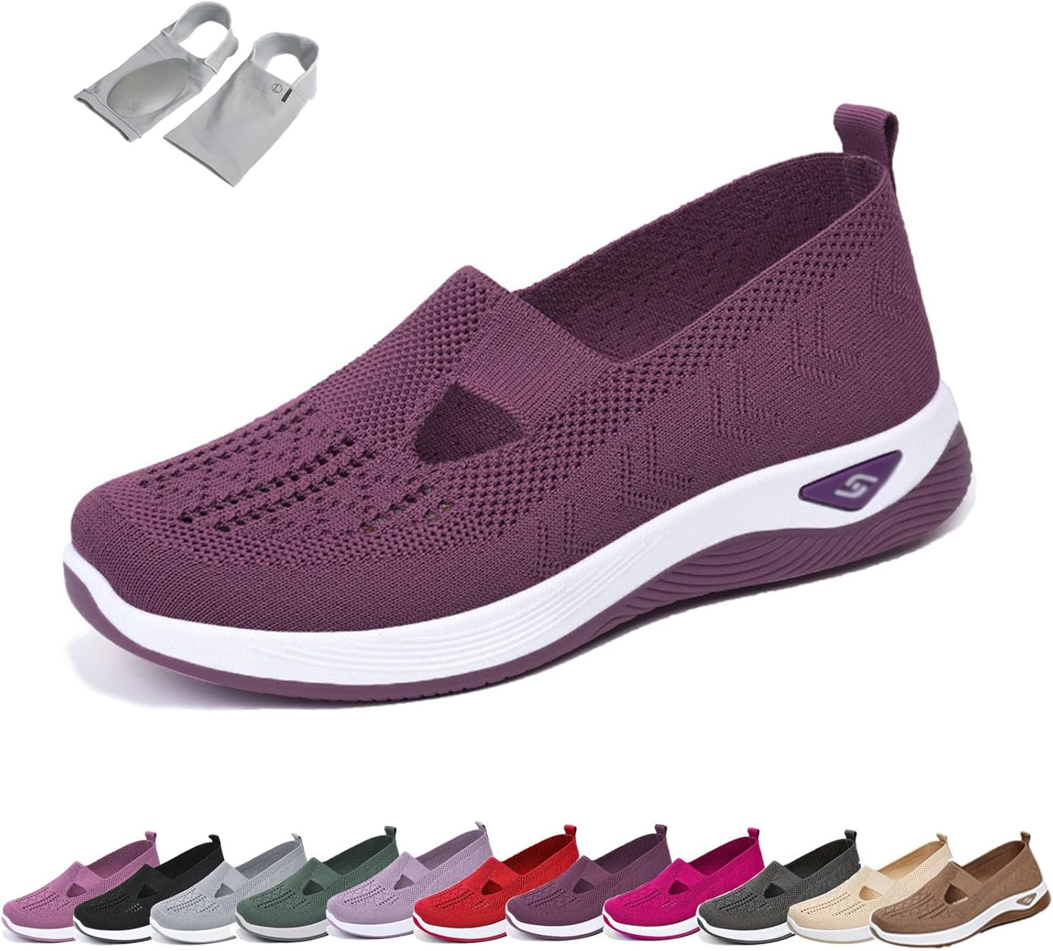 Women’s Orthopedic Block Heel with Arch Support and Cushioned Comfort main image 0