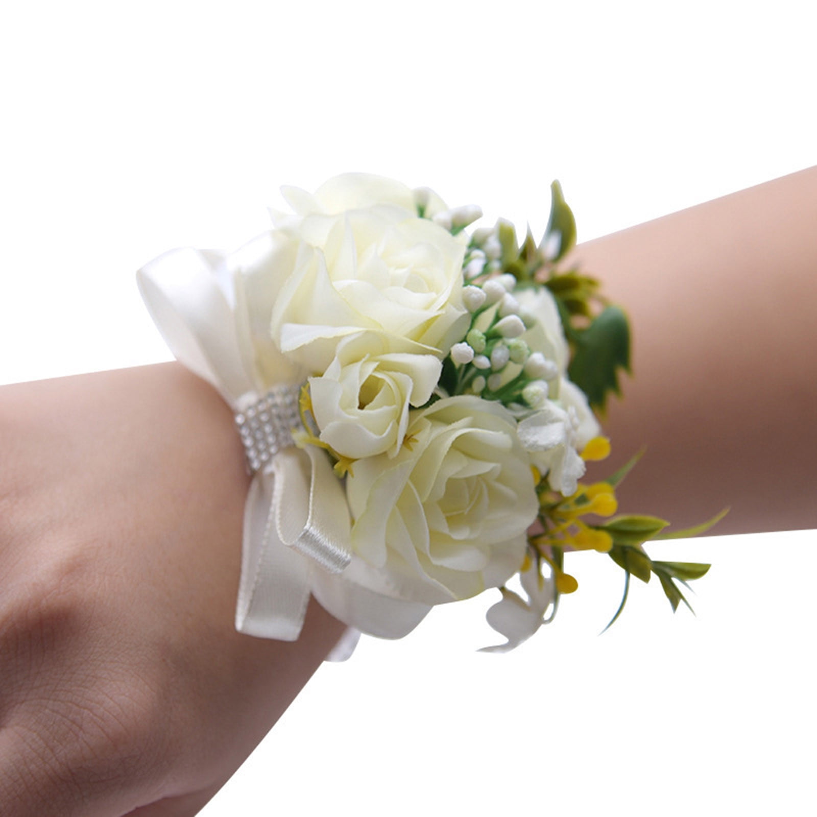 HeaCare Rose Wrist Corsages for Wedding, Wrist Flower Corsages for ...