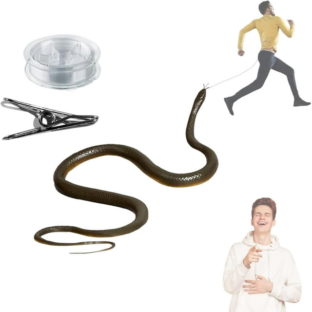 HeaCare Snake Prank with String Clip - 2024 Golf Snake Prank with