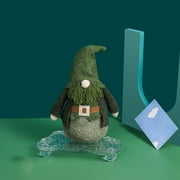 HeaCare St Patricks Day Party Decorations St. Patrick's Day Doll Irish Day Faceless Old Man Dwarf Ornament Decoration Doll