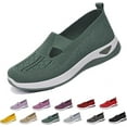 thumbnail image 1 of HeaCare Women's Orthopedic Breathable Shoes,Women Woven Orthopedic Breathable SoftShoes Arch Support Slip-On Sneakers, Indoor Outdoor Casual Walking Anti-Skid Sports Shoes, 1 of 15