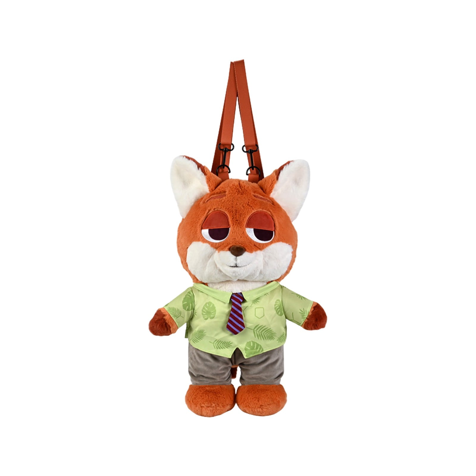 HeaCare Zootopia Nick Large Capacity Shoulder Bag Crossbody Bag Plushies Cute Cartoon Movie Figures Plushies Bag Suitable for Girls Boys Students and Daily Use