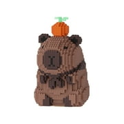 HeaDream Capybara Building Blocks Educational Toys Ornaments Building Block Puzzle Toy Ornament High-Quality Hands-On Ability Building Blocks