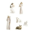 HeaDream Festival Gifts Expressive Nativity Character Statue Hand Drawn