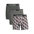 thumbnail image 1 of Head 3-Pack Adult Mens Cotton Stretch Boxer Briefs, Sizes S-XL, 1 of 3