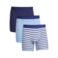 thumbnail image 1 of Head Adult Men's Cotton Stretch Boxer Briefs, 3-Pack, Sizes S-XL, 1 of 4