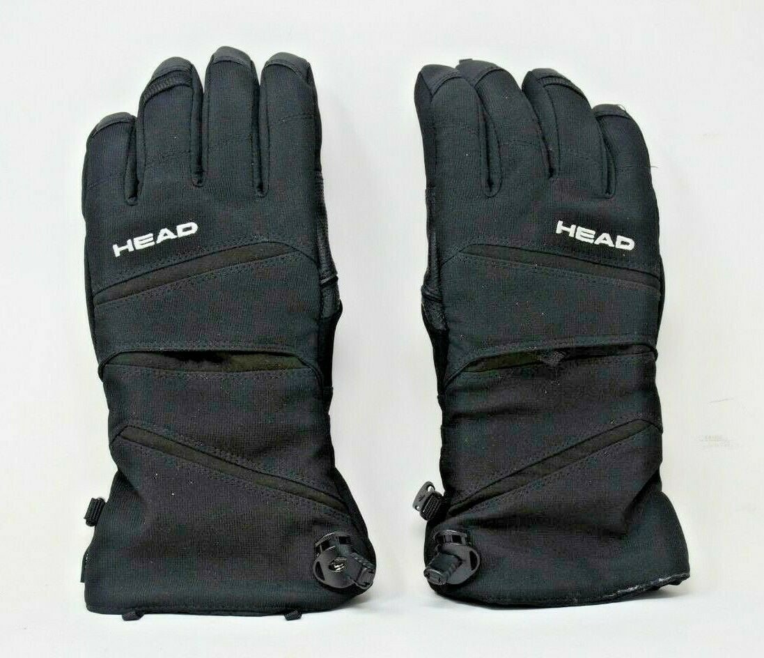 Head Adult Unisex Ski Winter Insulated Gloves DuPont Sorona Black S