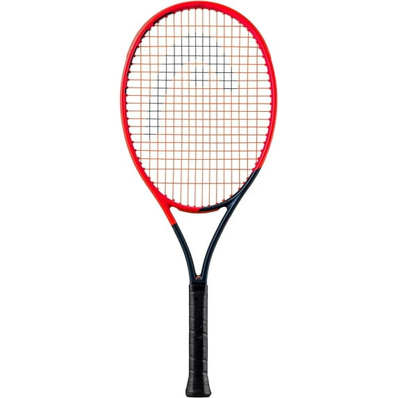 Head Auxetic Radical Junior Tennis Racquet - Black/Red 4" Grip