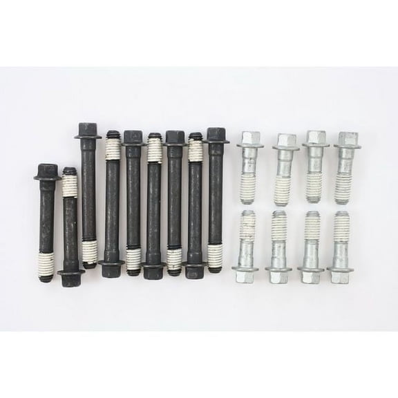 Head Bolt Set - Compatible with 1962 - 1982, 1984 - 1997 Chevy Corvette 1963 1964 1965 1966 1967 1968 1969 1970 1971 1972 1973 1974 1975 1976 1977 1978 1979 1980 1981 1985 1986 1987