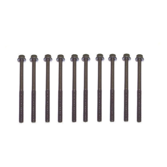 Head Bolt Set - Compatible with 2015 - 2022 Ford Mustang 2.3L 4-Cylinder VIN H E.c.o.b.o.o.s.t 16-Valve Turbocharged DOHC 2016 2017 2018 2019 2020 2021