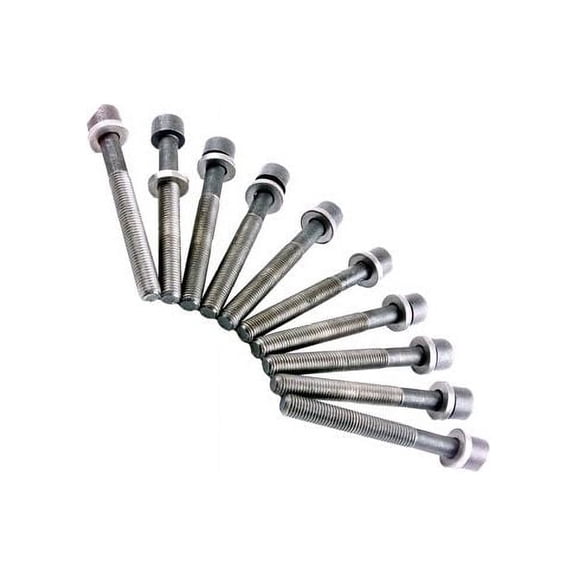 Head Bolt Set - Compatible with 1975 - 1976, 1980 - 1984 Volkswagen Rabbit 1981 1982 1983