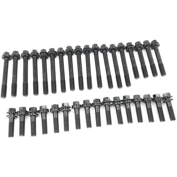 Head Bolt Set - Compatible with 1977 - 1978 GMC K35 5.7L V8 - Replacement