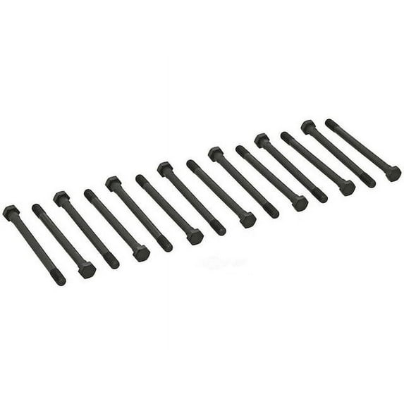 Head Bolt Set - Compatible with 1985 - 1989 BMW 635CSi 3.5L 6-Cylinder 1986 1987 1988