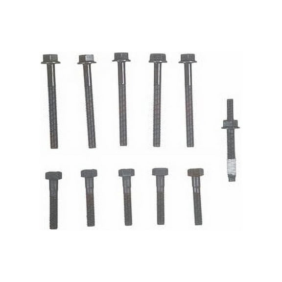 Head Bolt Set - Compatible with 1987 - 1991 Ford LTD Crown Victoria 5.0L V8 1988 1989 1990