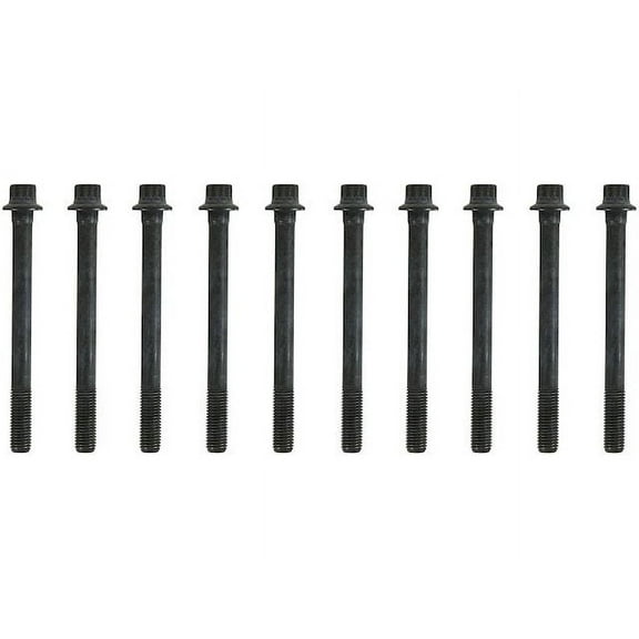 Head Bolt Set - Compatible with 1990 - 1998 Mazda Protege 1.8L 4-Cylinder 1991 1992 1993 1994 1995 1996 1997