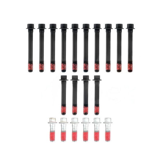 Head Bolt Set - Compatible with 1995 - 2005 Chevy Blazer 4.3L V6 1996 1997 1998 1999 2000 2001 2002 2003 2004