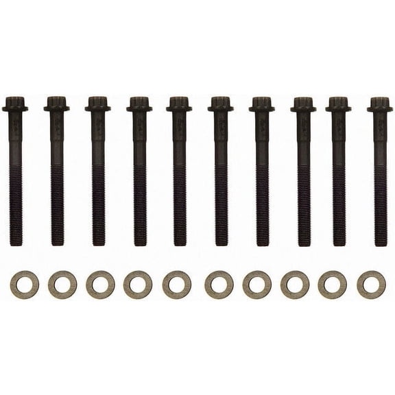Head Bolt Set - Compatible with 1996 - 2000 Toyota RAV4 2.0L 4-Cylinder 1997 1998 1999