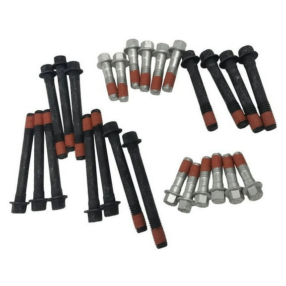 Head Bolt Set - Compatible with 1996 - 2005 Chevy Express 2500 4.3L V6 1997 1998 1999 2000 2001 2002 2003 2004