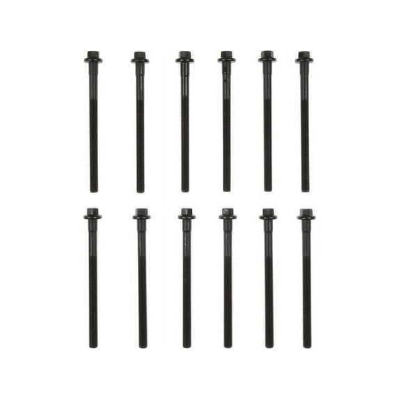 Head Bolt Set - Compatible with 2000 - 2004, 2006 - 2013 Volvo C70 2001 2002 2003 2007 2008 2009 2010 2011 2012