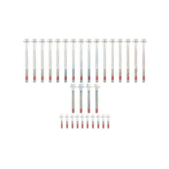 Head Bolt Set - Compatible with 2000 - 2004 Chevy Tahoe 2001 2002 2003