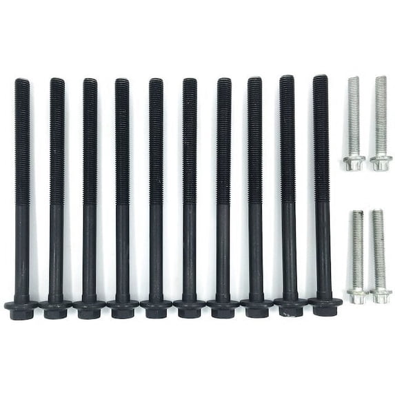 Head Bolt Set - Compatible with 2002 - 2009 Saturn Vue 2.2L 4-Cylinder 2003 2004 2005 2006 2007 2008