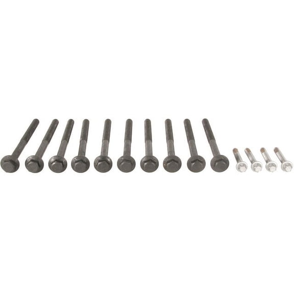 Head Bolt Set - Compatible with 2003 - 2011 Saab 9-3 2.0L 4-Cylinder 2004 2005 2006 2007 2008 2009 2010