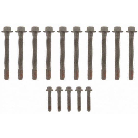 Head Bolt Set - Compatible with 2004 - 2008 Chevy Silverado 2500 HD 6.0L V8 2005 2006 2007