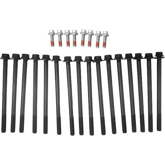 Head Bolt Set - Compatible with 2004 - 2009 Dodge Durango 3.7L V6 2005 2006 2007 2008