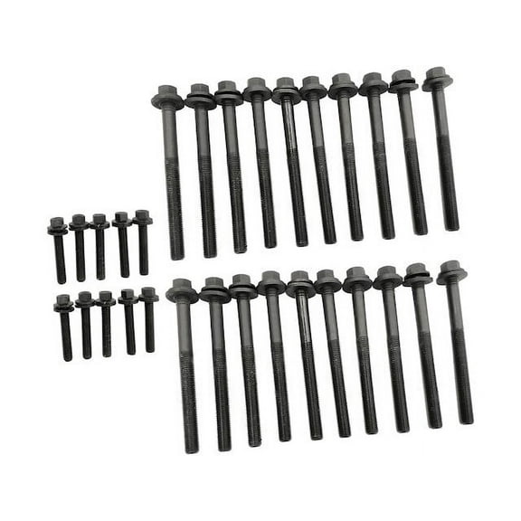 Head Bolt Set - Compatible with 2005 - 2018 Jeep Grand Cherokee 2006 2007 2008 2009 2010 2011 2012 2013 2014 2015 2016 2017