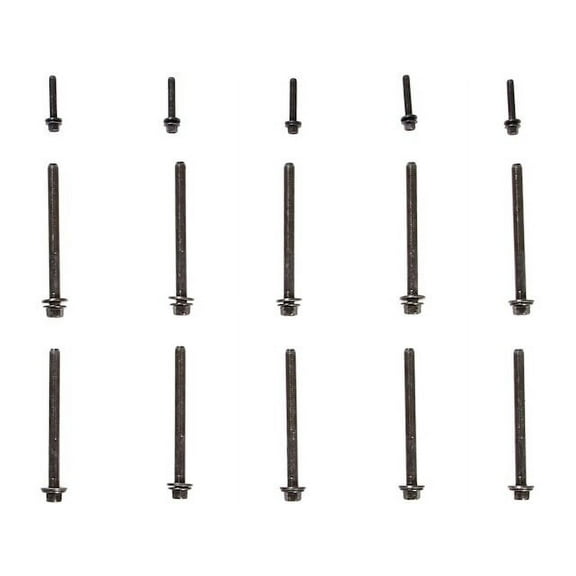 Head Bolt Set - Compatible with 2005 - 2021 Jeep Grand Cherokee 2006 2007 2008 2009 2010 2011 2012 2013 2014 2015 2016 2017 2018 2019 2020