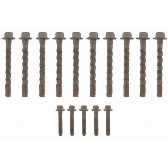 Head Bolt Set - Compatible with 2007 - 2008 Chevy Silverado 3500 HD 6.0L V8