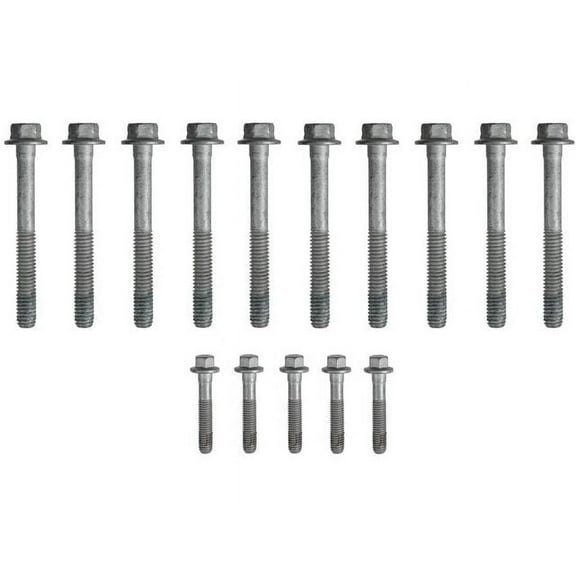 Head Bolt Set - Compatible with 2009 - 2020 Chevy Express 3500 2010 2011 2012 2013 2014 2015 2016 2017 2018 2019