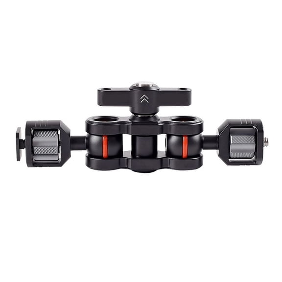 Head Camera Mount XILETU Aluminum Articulating Arm with 1/4 Inch Threads for Monitor Light Mic and Desk Use