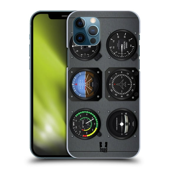 Head Case Designs Aircraft Cockpit Dashboard Airplane Hard Back Case Compatible with Apple iPhone 12 / iPhone 12 Pro