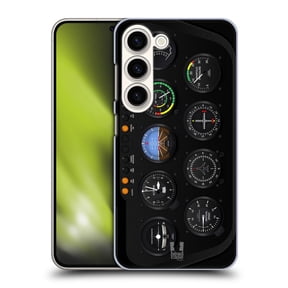 Head Case Designs Aircraft Cockpit Dashboard Helicopter Hard Back Case Compatible with Samsung Galaxy S23 5G