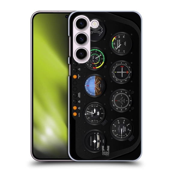 Head Case Designs Aircraft Cockpit Dashboard Helicopter Hard Back Case Compatible with Samsung Galaxy S23+ 5G