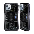 thumbnail image 1 of Head Case Designs Aircraft Cockpit Dashboard Jet Fighter Hybrid Case Compatible with Apple iPhone 14, 1 of 7
