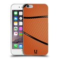 thumbnail image 1 of Head Case Designs Ball Collection Basketball Soft Gel Case Compatible with Apple iPhone 6 / iPhone 6s, 1 of 7