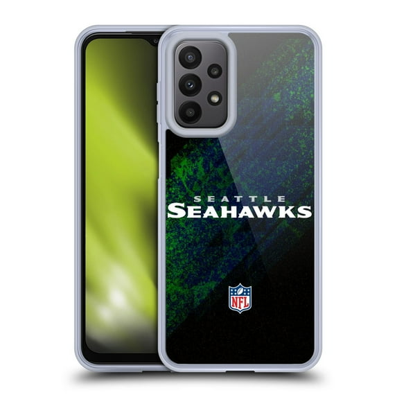 Head Case Designs NFL Seattle Seahawks Logo Blur Soft Gel Case for Samsung Galaxy A23 / 5G (2022)