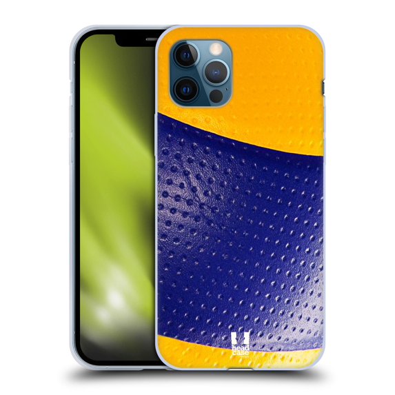 Head Case Designs Ball Collection Volleyball Soft Gel Case Compatible with Apple iPhone 12 / iPhone 12 Pro