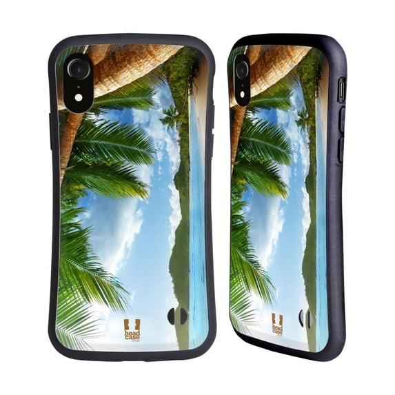 Head Case Designs Beautiful Beaches Anse Takamaka Seychelles Hybrid Case Compatible with Apple iPhone XR