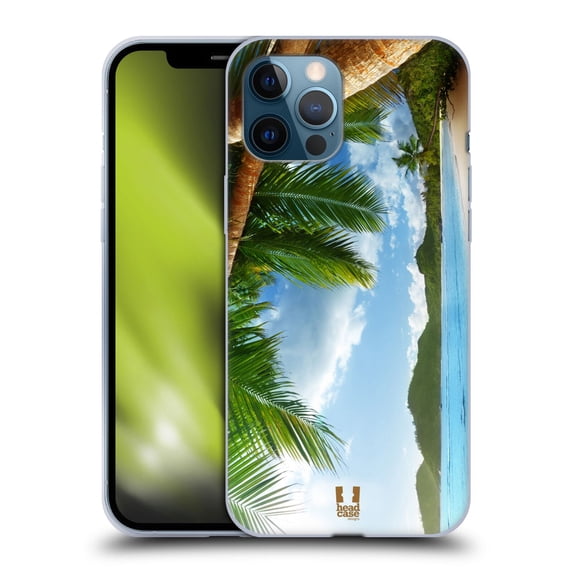 Head Case Designs Beautiful Beaches Anse Takamaka Seychelles Soft Gel Case Compatible with Apple iPhone 12 Pro Max