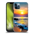 thumbnail image 1 of Head Case Designs Beautiful Beaches Colourful Sunset Over The Sea Hard Back Case Compatible with Apple iPhone 12 / iPhone 12 Pro, 1 of 7