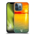 thumbnail image 1 of Head Case Designs Beautiful Beaches Ombre Sunset Over The Sea Hard Back Case Compatible with Apple iPhone 13 Pro, 1 of 7
