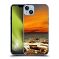 thumbnail image 1 of Head Case Designs Beautiful Beaches Red Sky Rocky Seashore Soft Gel Case Compatible with Apple iPhone 14 Plus, 1 of 7