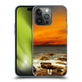 thumbnail image 1 of Head Case Designs Beautiful Beaches Red Sky Rocky Seashore Soft Gel Case Compatible with Apple iPhone 14 Pro, 1 of 7